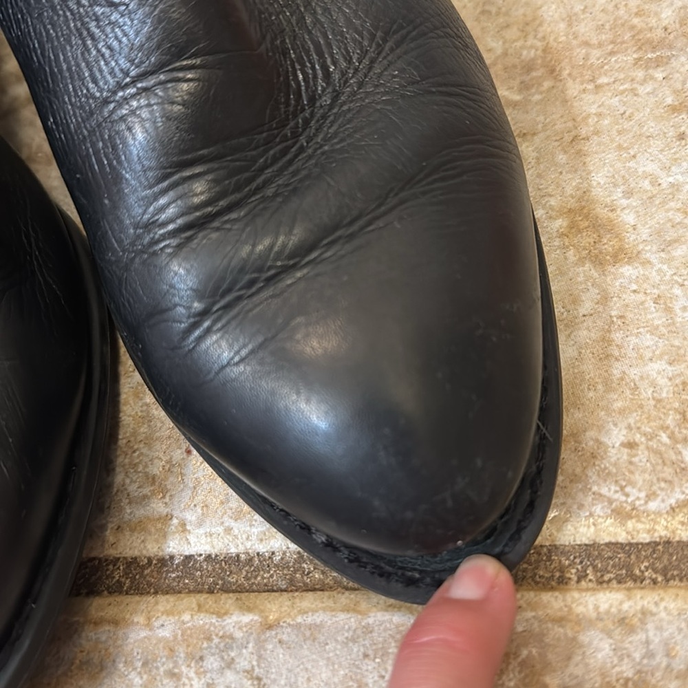 Vionic Trinity Black Leather Ankle Boots Booties … - image 6